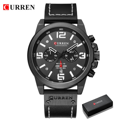 CURREN Mens Watches Top Luxury Brand Sport Wrist Watch
