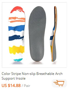 Plantar Fasciitis Orthopedic Sport Insole Arch Support Orthotic