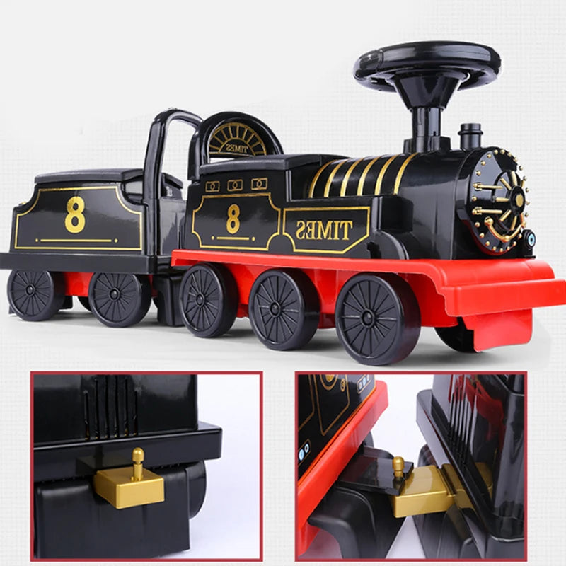 Kids Train Riding Toy Ailway Classical Electric Model
