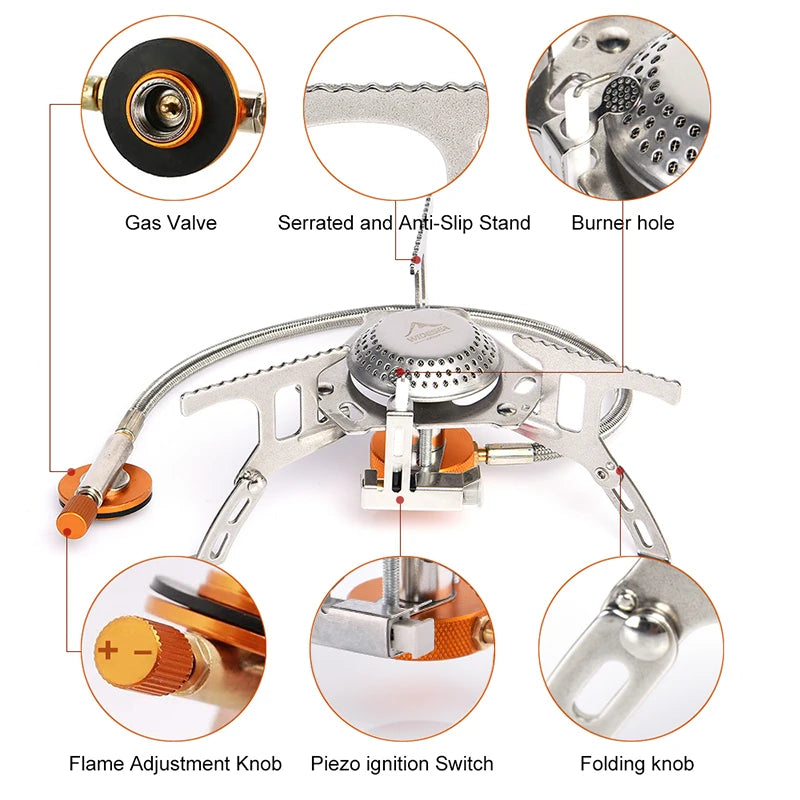 Camping Gas Stove Outdoor Tourist Burner