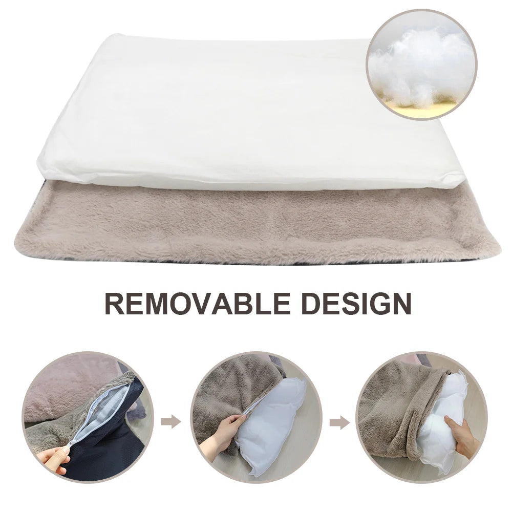 Thick Winter Mat Warm Pet Sleeping Mats Cushion