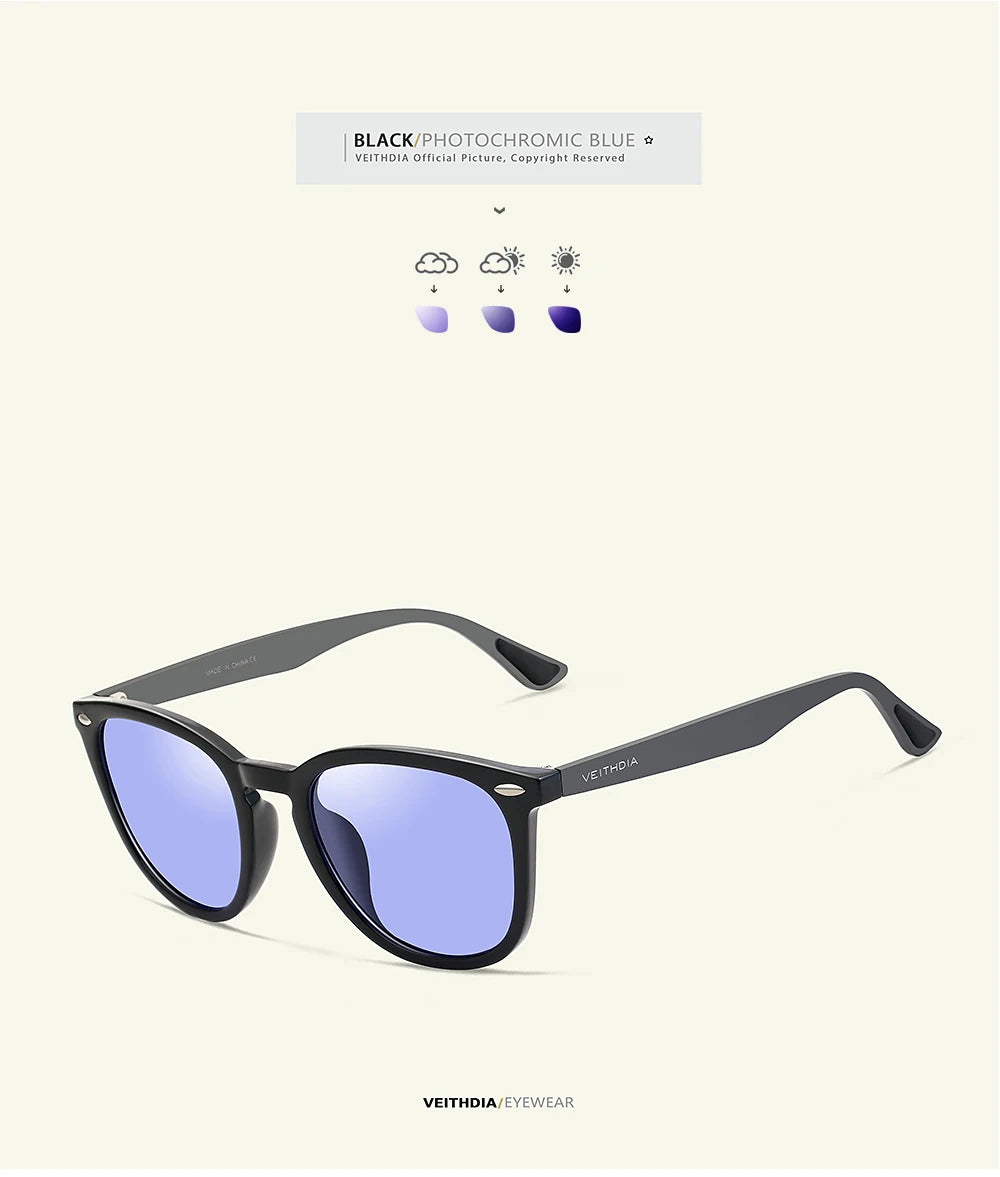 Polarized Sunglasses UV400 Photochromic Sports Eyewear