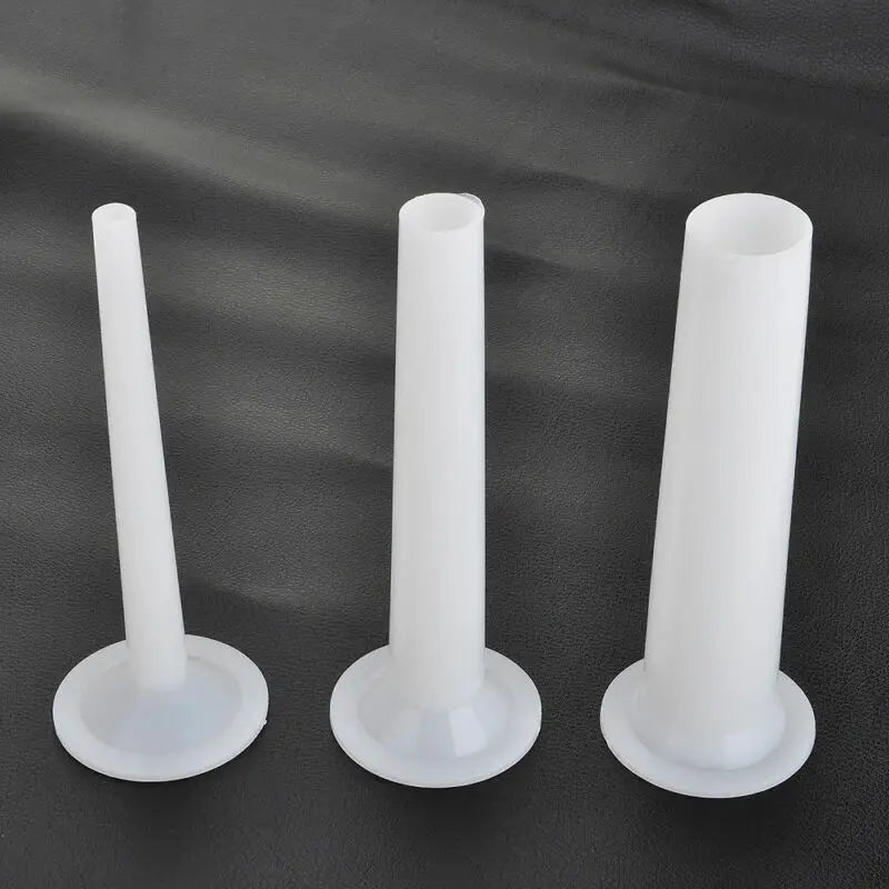 3* Kitchen Sausage Maker Tube Casing Meat Grinder