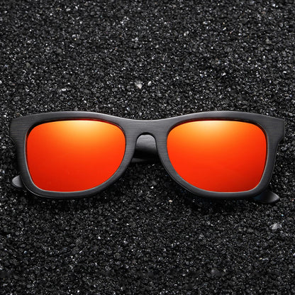 GM Handmade Brand Wooden Polarized Sunglasses Women Men