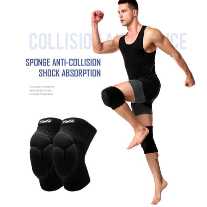 1Pair Thicked Football Volleyball Extreme Sports Ski Knee Pads