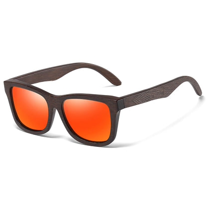 GM Natural Bamboo Wooden Sunglasses Polarized Glasses