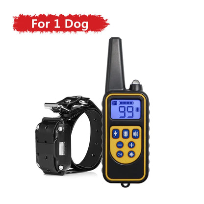 Electric Dog Training Collar Dog Anti Bark Waterproof