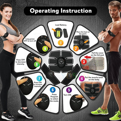 Electric Muscle Stimulator EMS Wireless Buttocks Hip Trainer