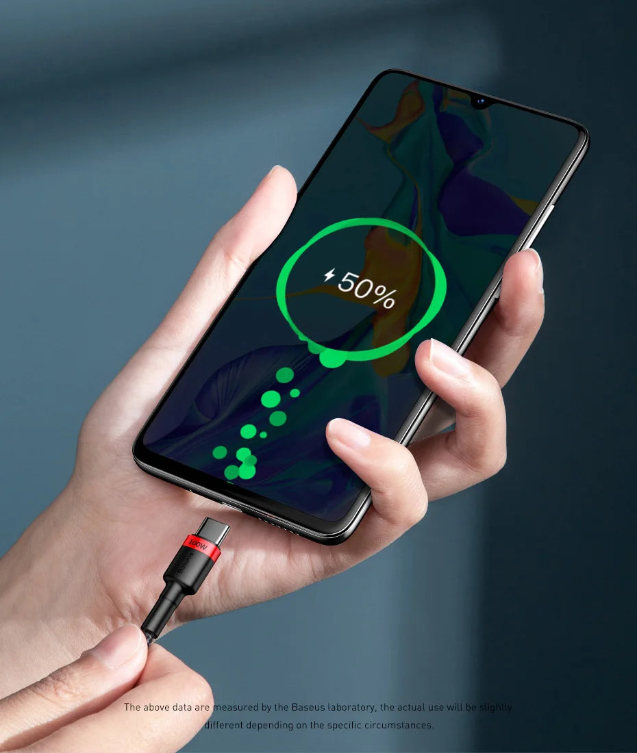 Baseus 100W/5A USB C To USB Type C Cable
