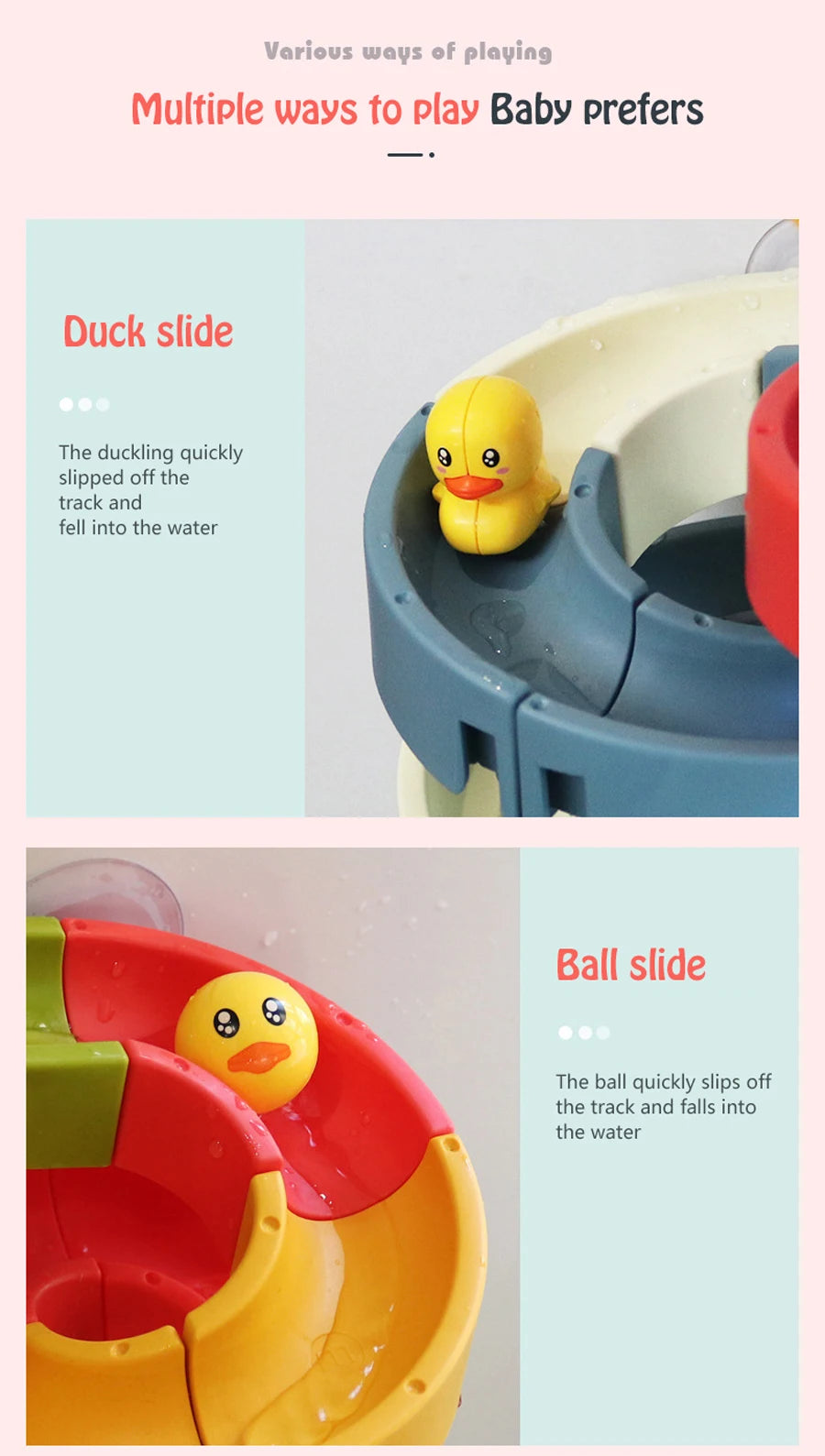 New Baby Bath Kids Toys Rainbow Shower Pipeline