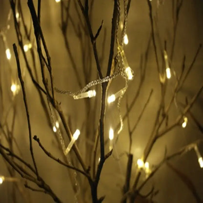 AA Battery Operated LED String Lights 10/20/40/80/160 for Xmas