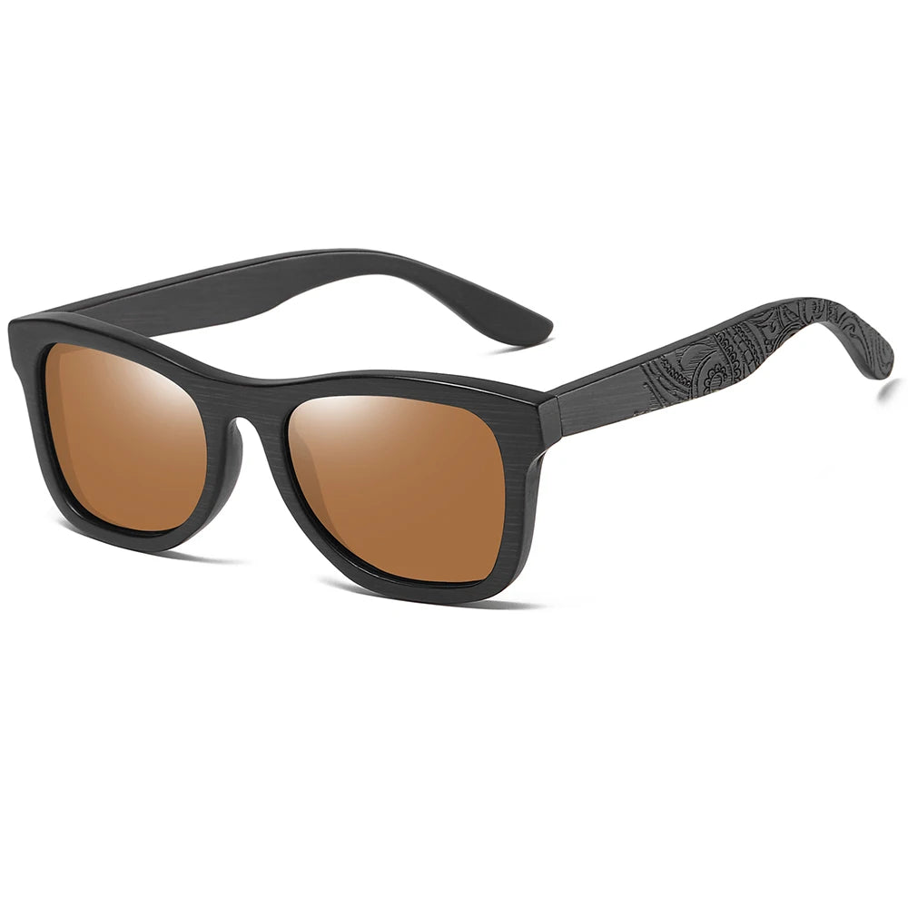 GM Handmade Brand Wooden Polarized Sunglasses Women Men