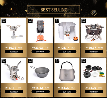 Camping Gas Stove Outdoor Tourist Burner