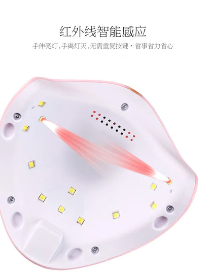 UV LED Nail Dryer Lamp USB Bowknot Ultraviolet Light