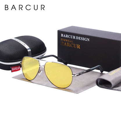 Aluminum Vintage Men's Sunglasses Men Polarized Coating