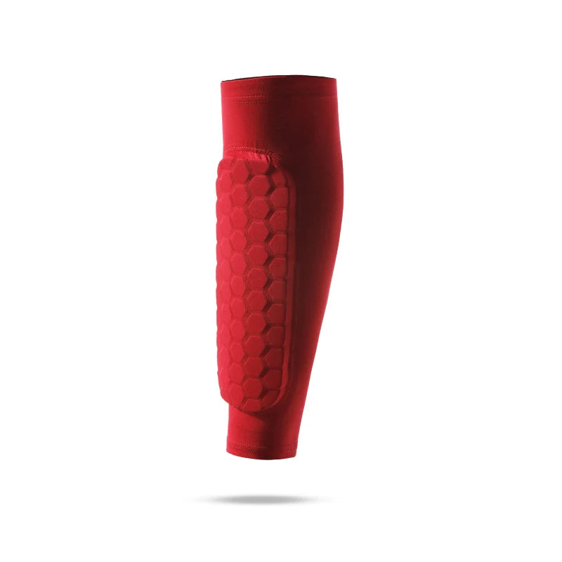 1 PC Leg Sleeves Shin Guards Shockproof Honeycomb