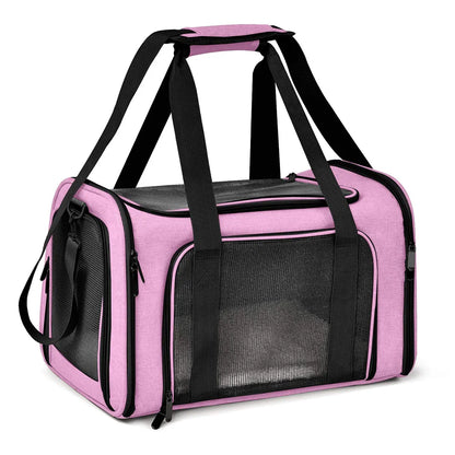 Dog Carrier Bag Soft Side Backpack Cat Pet Carriers
