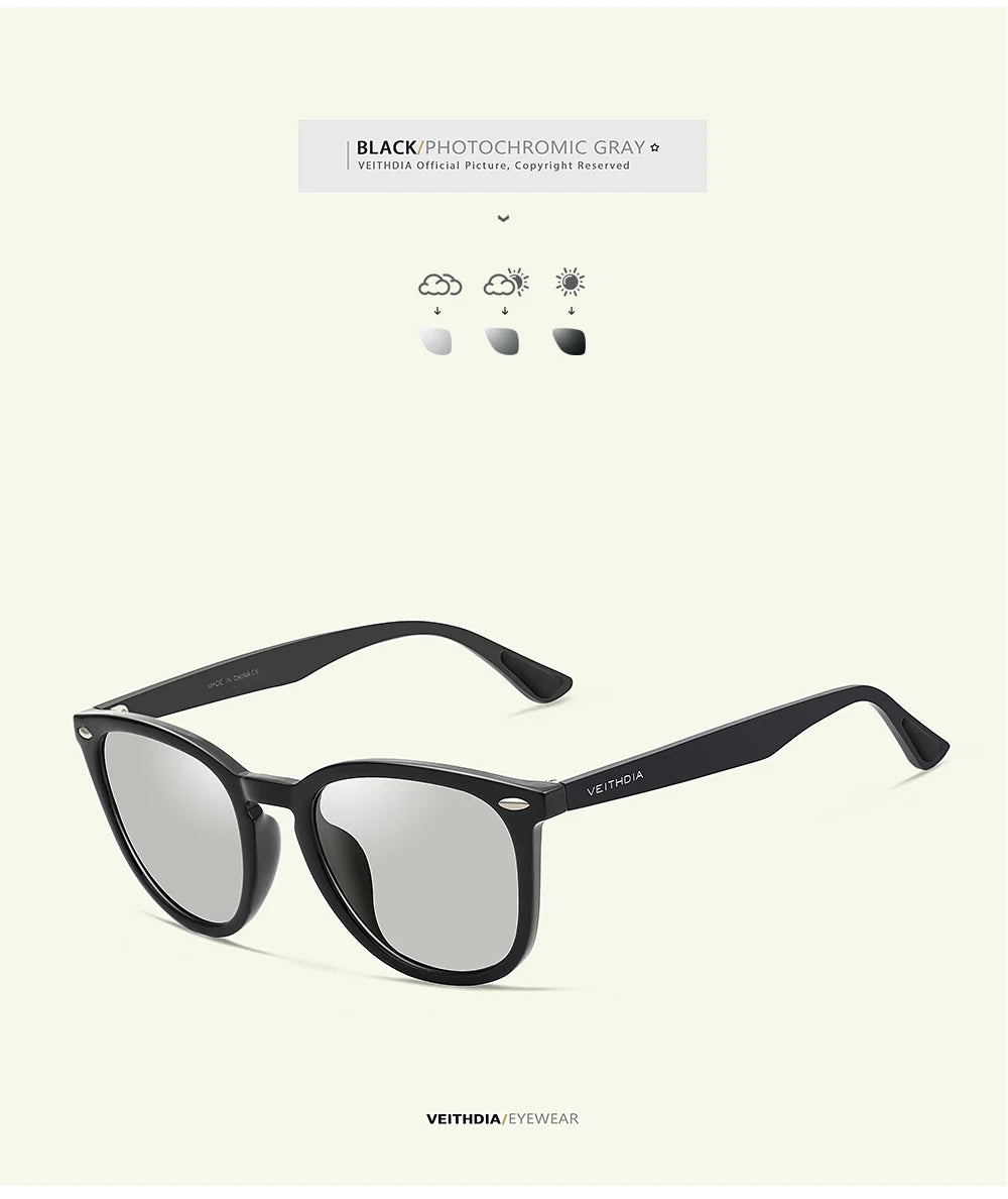 Polarized Sunglasses UV400 Photochromic Sports Eyewear