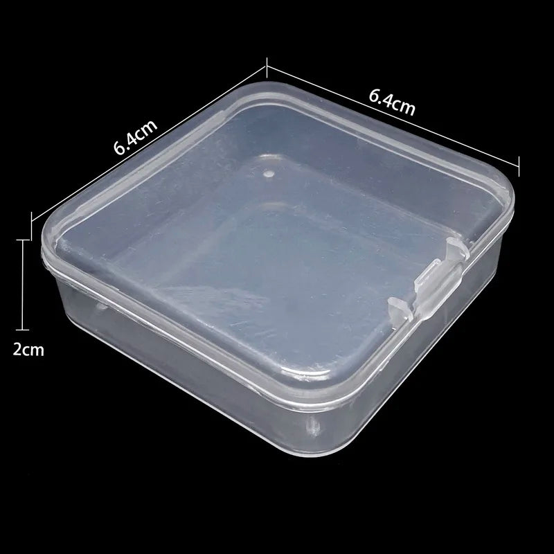 19 Style Plastic Storage Jewelry Box Compartment