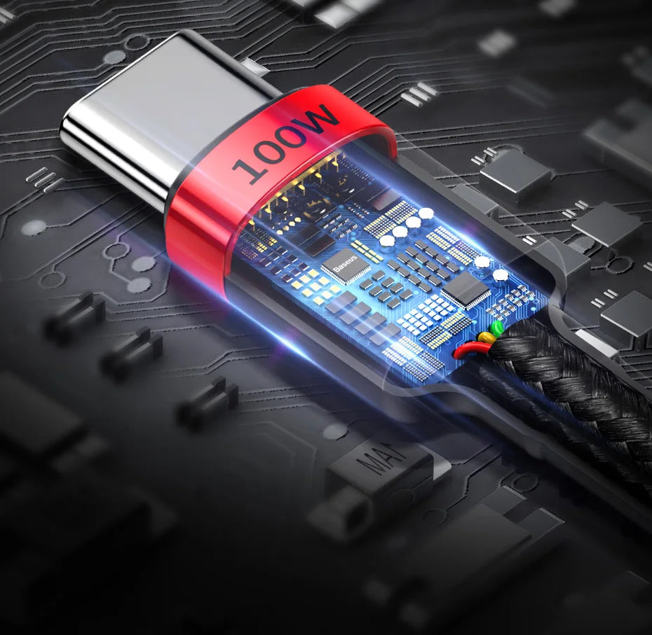 Baseus 100W/5A USB C To USB Type C Cable
