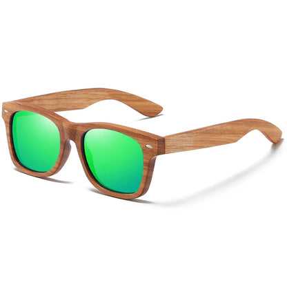 GM Natural Wood Sunglasses Polarized Wooden Sunglasses