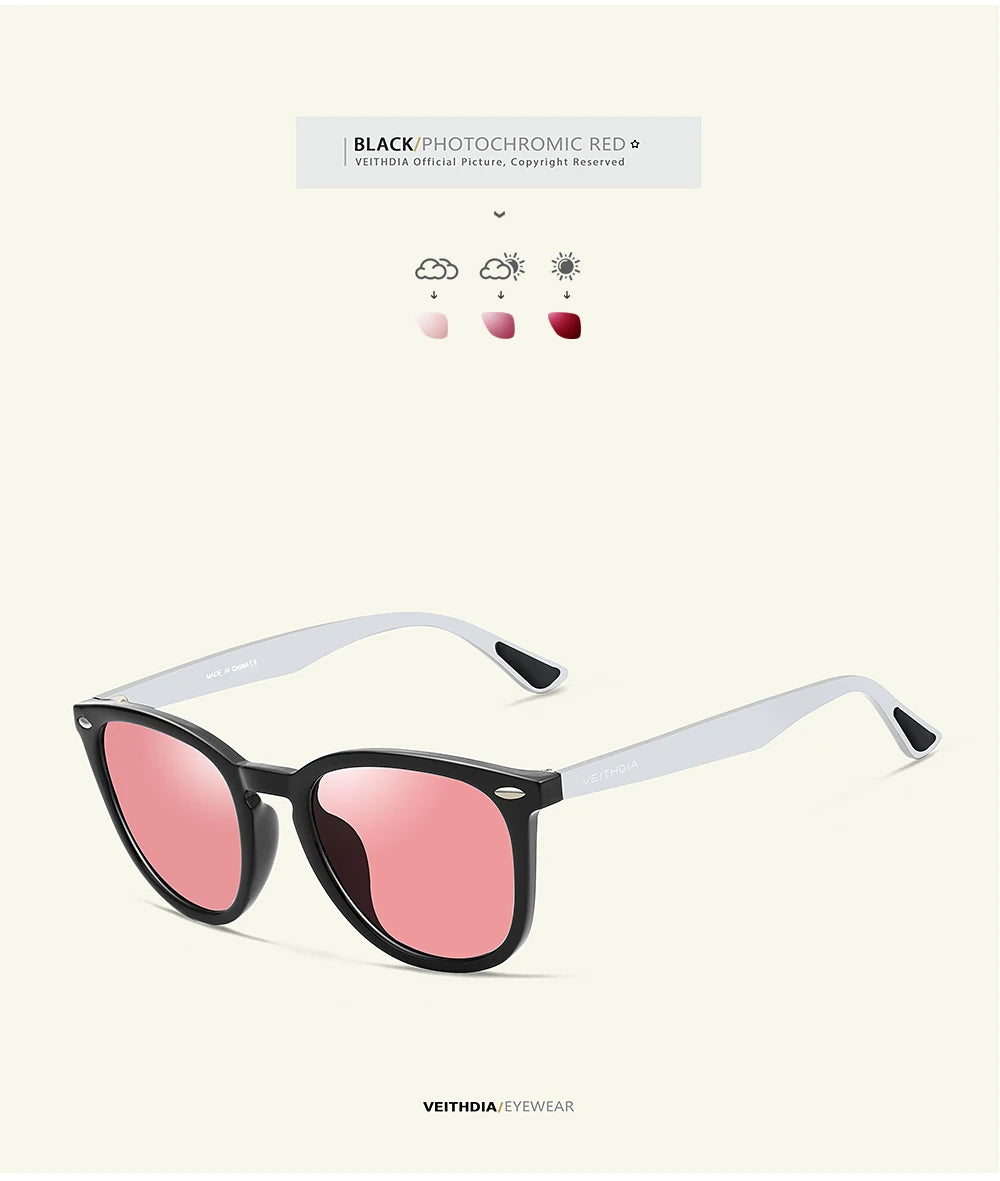 Polarized Sunglasses UV400 Photochromic Sports Eyewear