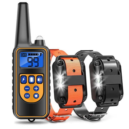 Electric Dog Training Collar Dog Anti Bark Waterproof