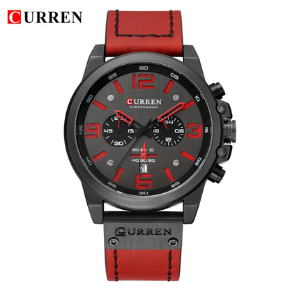 CURREN Mens Watches Top Luxury Brand Sport Wrist Watch
