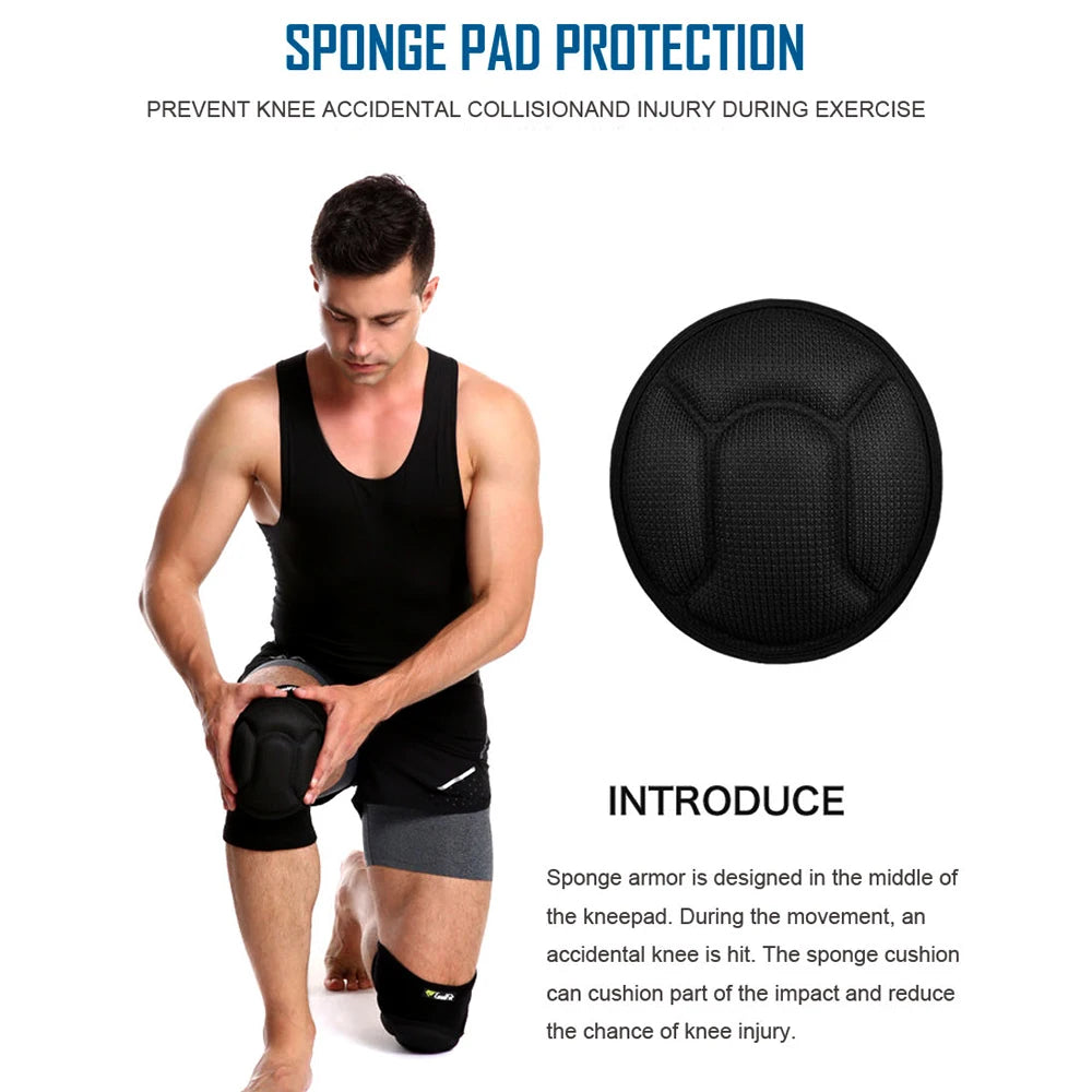 1Pair Thicked Football Volleyball Extreme Sports Ski Knee Pads