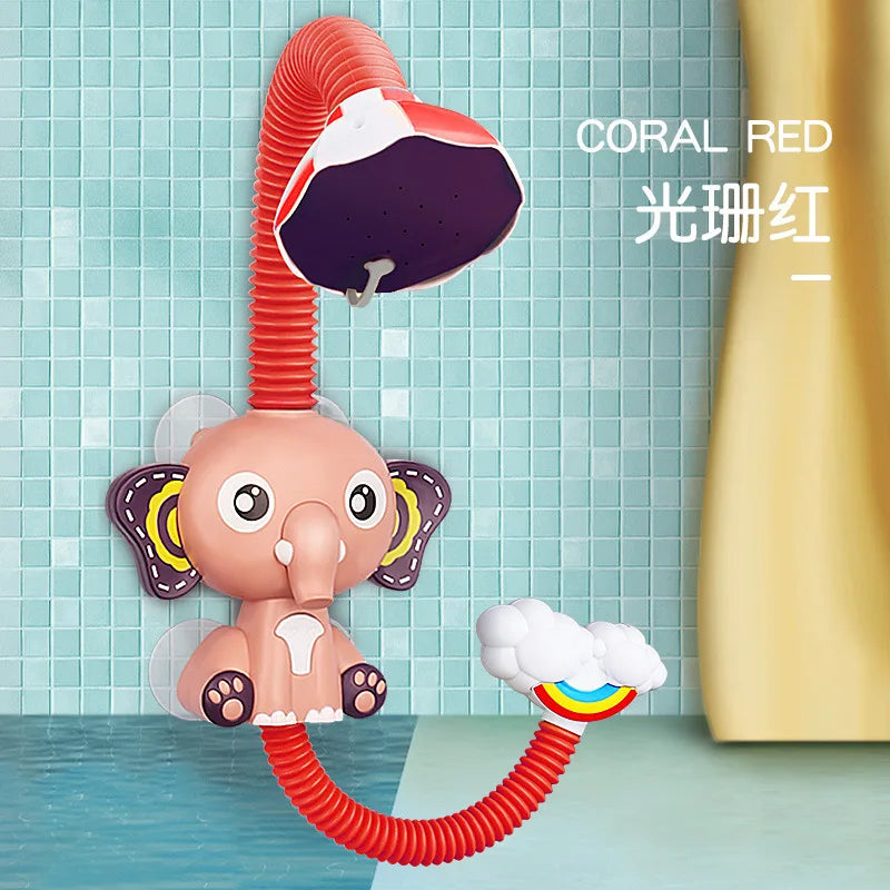 New Baby Bath Kids Toys Rainbow Shower Pipeline