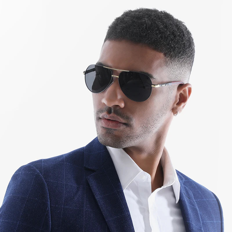 BARCUR Design Polarized Sunglasses for Men Women