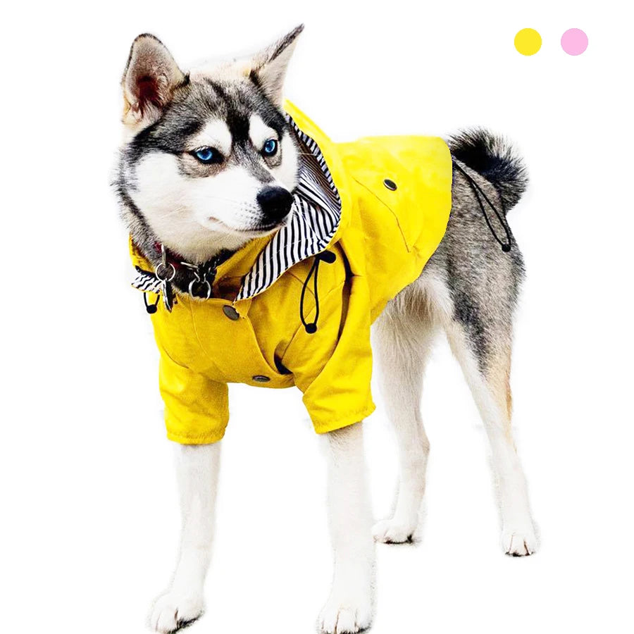 Waterproof Pet Dog Coat Windproof Raincoat