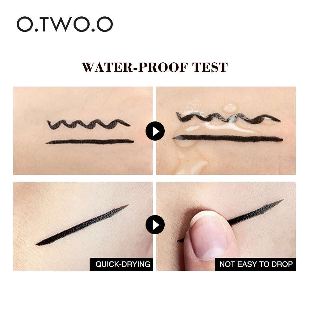 Eyeliner Stamp Black Liquid Eyeliner Pen Waterproof Fast Dry