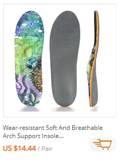 Plantar Fasciitis Orthopedic Sport Insole Arch Support Orthotic