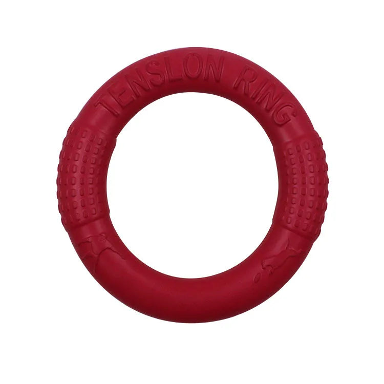 Pet Flying Discs EVA Training Ring Puller Resistant Bite
