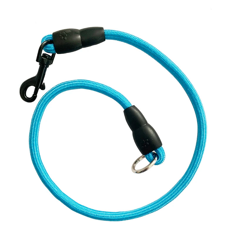 Pet Dog Leash Nylon Rope Double Dual Two Heads Dogs Leash