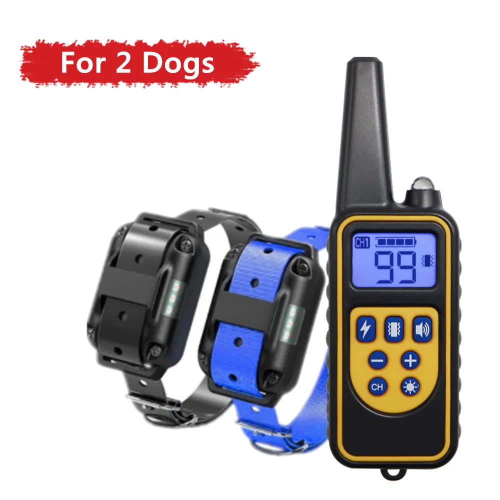 Electric Dog Training Collar Dog Anti Bark Waterproof