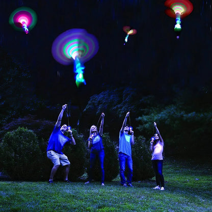 10PCS Outdoor Shining Rocket Flash LED Light Night