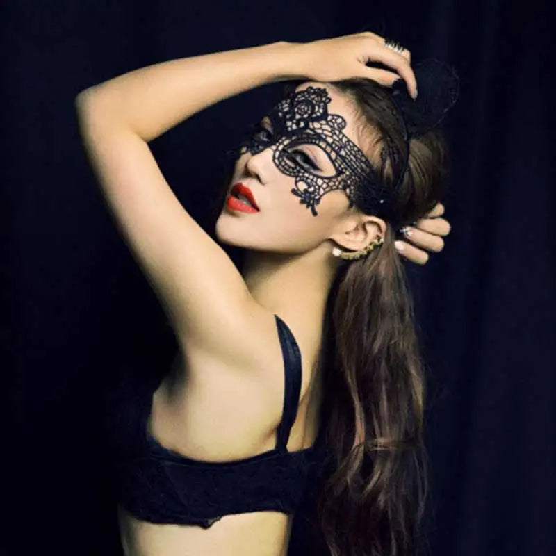 Sexy Lace Mask Women Eye Masquerade Halloween Party Masks