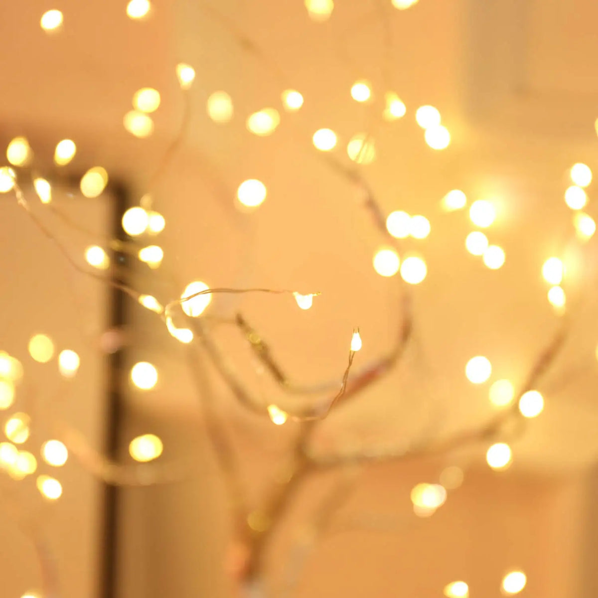 LED Night Light Mini Christmas Tree Copper Wire Garland