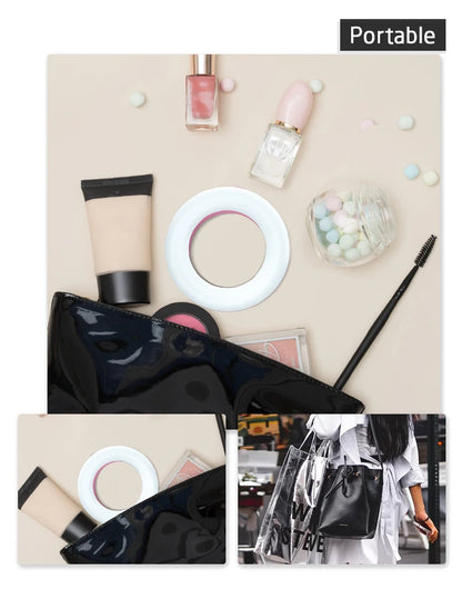 Portable LED Selfie Ring Light Flash