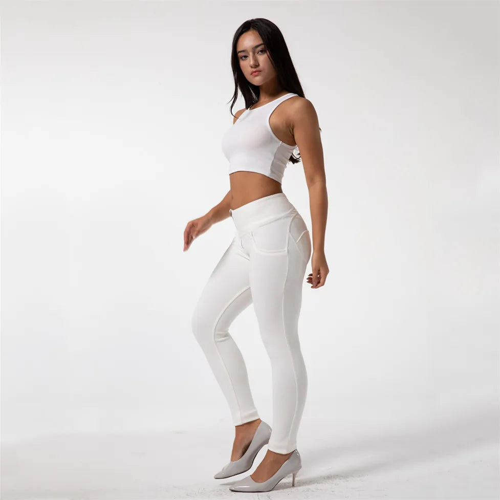 Melody High Waisted Compression Leggings Women Fitness