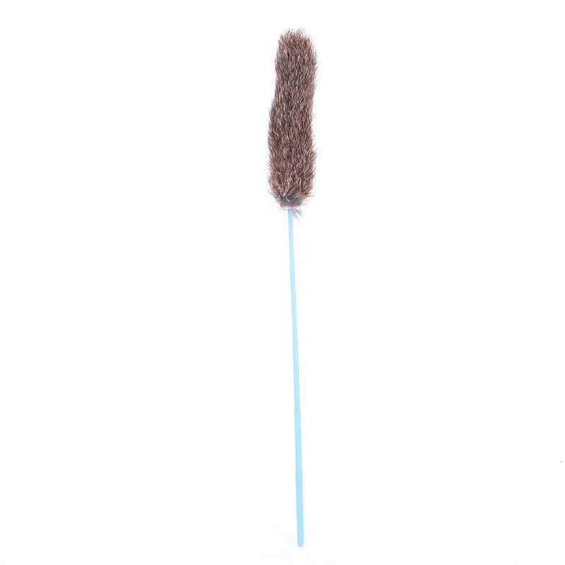Funny Kitten Cat Teaser Interactive Toy Rod