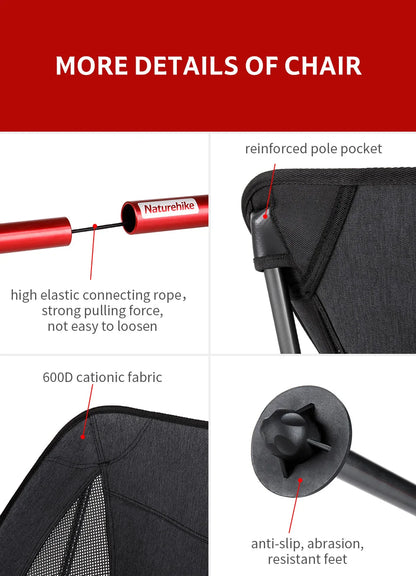 Camping Chair Ultralight Folding Chair Outdoor
