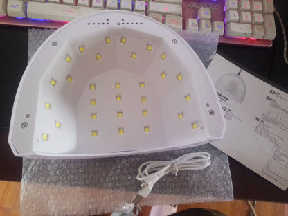 UV LED Nail Dryer Lamp USB Bowknot Ultraviolet Light