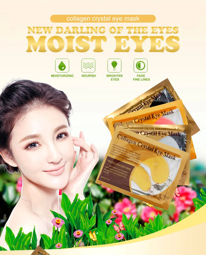 Gold Collagen Crystal Eye Mask Moisturizing Skin Care