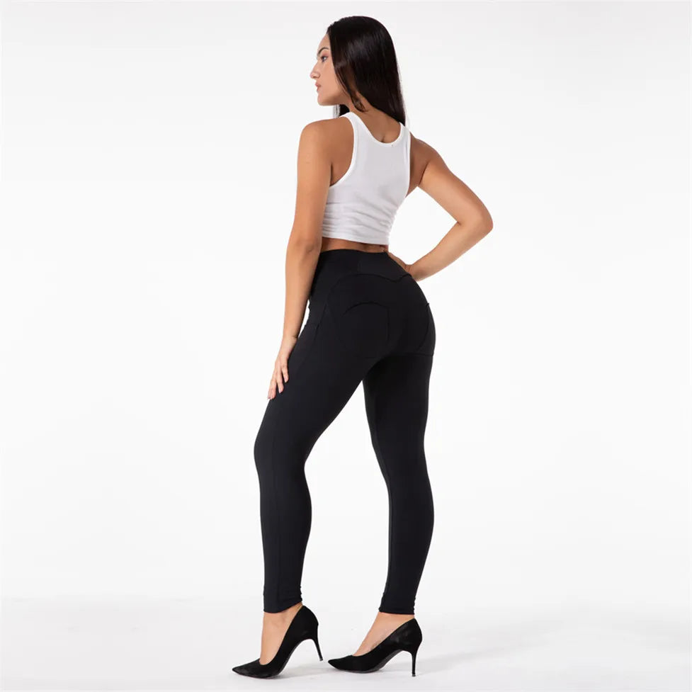 Melody High Waisted Compression Leggings Women Fitness