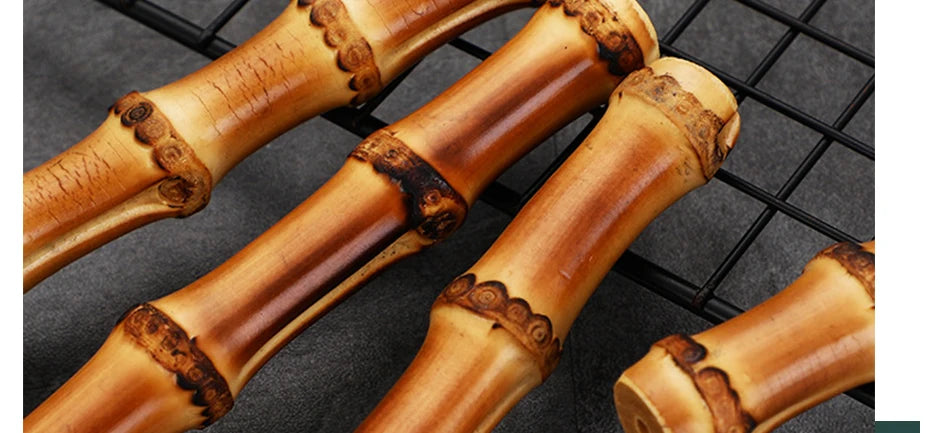 Natural Bamboo Handle Cutlery Set Tableware