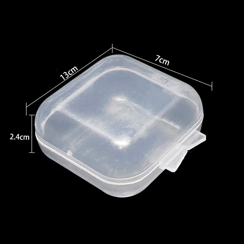 19 Style Plastic Storage Jewelry Box Compartment