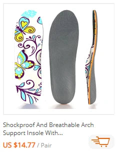 Plantar Fasciitis Orthopedic Sport Insole Arch Support Orthotic